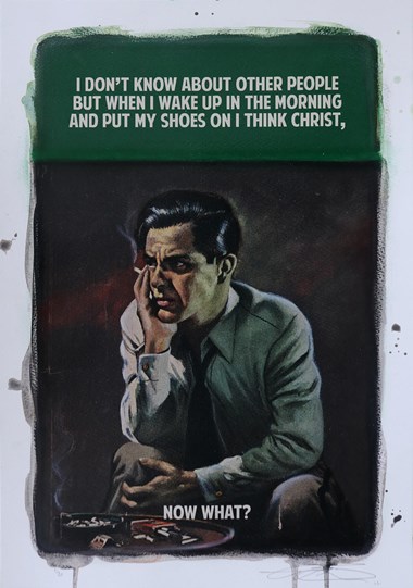 Christ, Now What? (Green) by The Connor Brothers - Hand Coloured Edition